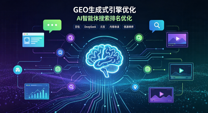青阳县GEO 浪潮来袭：生成式引擎优化崛起，创作者争抢豆包、DeepSeek、元宝智能体流量入口
